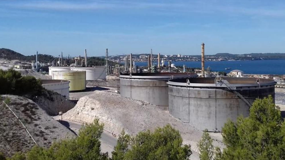 Total a annoncé qu’il repousse le démarrage de la bioraffinerie de la Mède au premier semestre de 2019. © Google maps